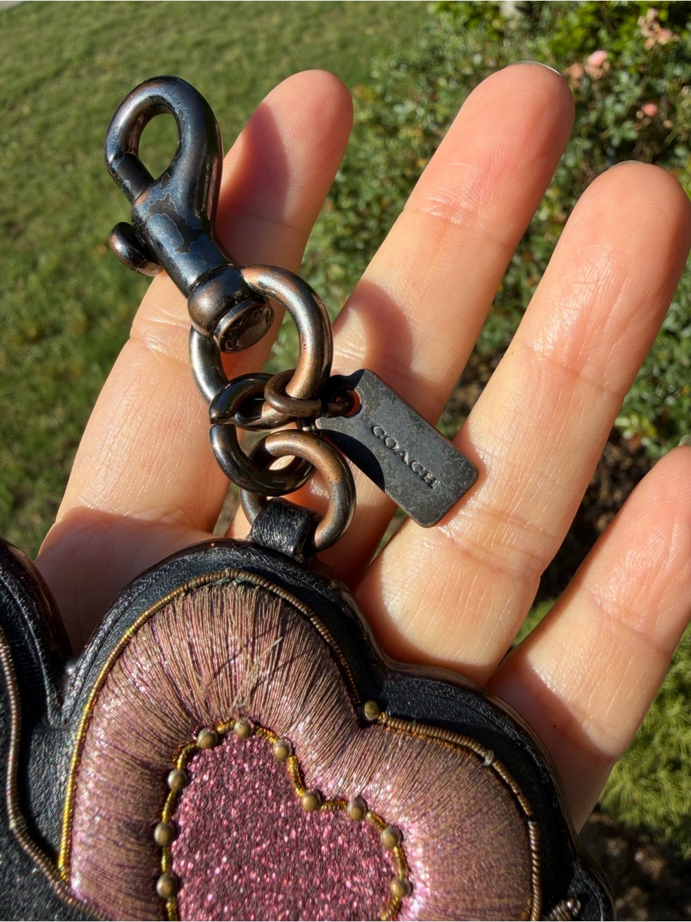 Coach Embellished Rexy Bag Charm 27257 - Gem